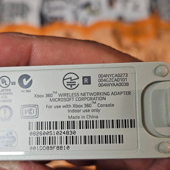 Microsoft Xbox 360 Wireless Networking Adapter - OEM - White - Tested & Working - Picture 4 of 5